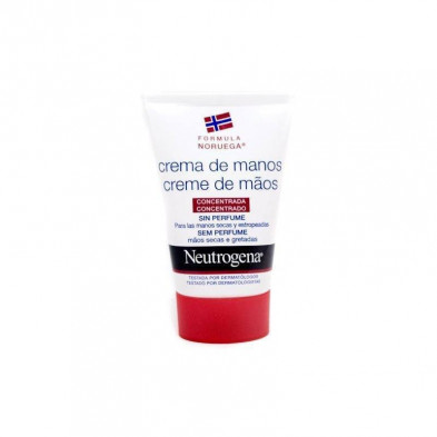 Neutrógena Crema de Manos Concentrada Sin Perfume 50ml