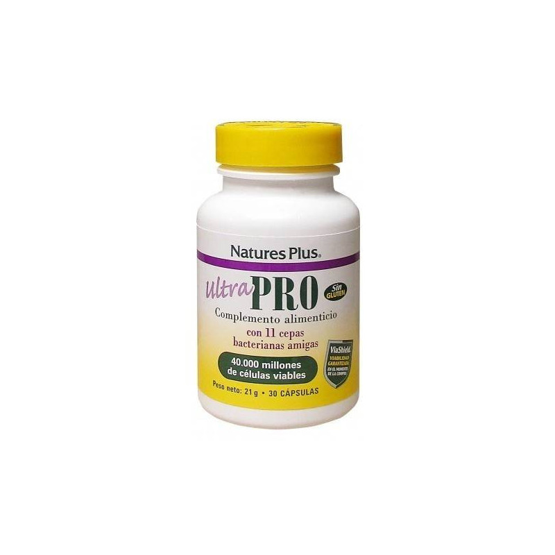 Ultra Pro Probiotico 30 Cápsulas Natures Plus