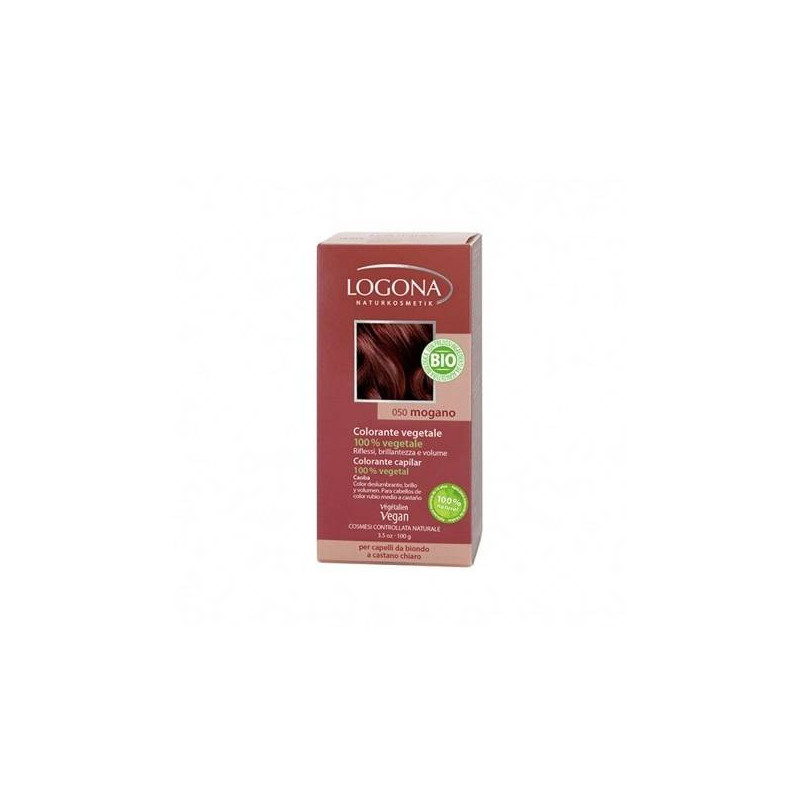 Colorante Vegetal Caoba 050 100 gr Logona