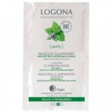 Mascarilla Purificante Menta 10 Sobres Logona