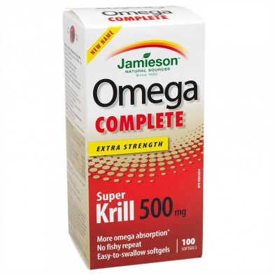 Super Krill Omega Complete 500 mg 60 Cápsulas Jamieson