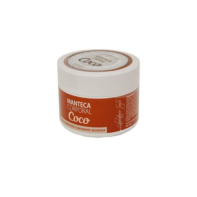 Manteca Corporal Coco 250 ml Laboratorio SyS