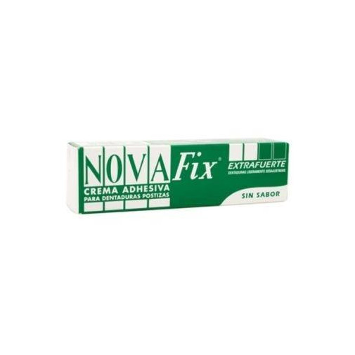 Cream Adhesiva Extra Fuerte Sin Sabor 75 Gr Novafix
