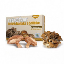 Reishi + Maitake + Shiitake 30 Cápsulas Noefar