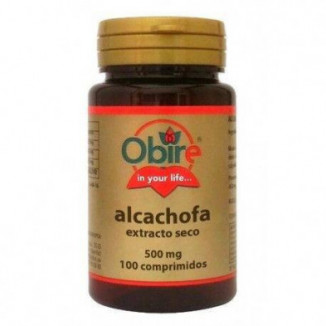 Alcachofa 500 mg Ext Seco 100 Comprimidos Obire