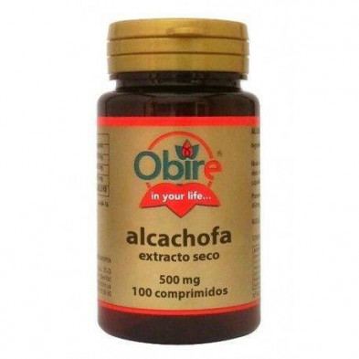 Alcachofa 500 mg Ext Seco 100 Comprimidos Obire