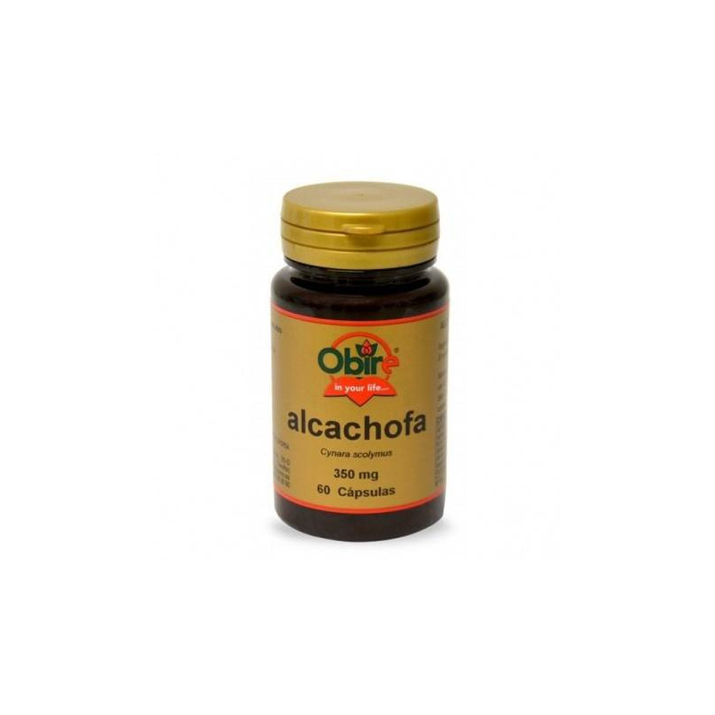 Alcachofa 350 mg 60 Cápsulas Obire