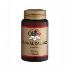 Calcio Coral 500 mg 60 Cápsulas Obire