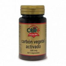 Carbon Vegetal 200 mg 60 Cápsulas Obire