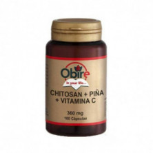 Chitosan+Piña+Vit.C 100 Cápsulas Obire