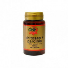 Chitosan & HCA-Garcinia Ext Seco 450 mg 100 Cápsulas Obire