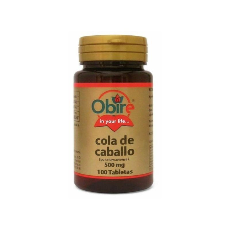 Cola De Caballo 150 mg 100 Comprimidos Obire