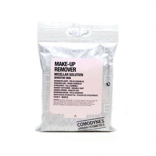 Comodynes Make Up Remover Micellar Solution Toallita Desmaquillante Piel Sensible 20 Uds