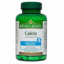 Calcio Con Vitamina D3 60 Comprimidos Nature´s Bounty