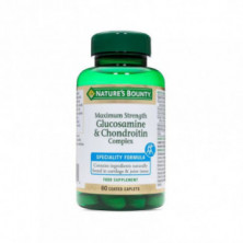 Glucosamina Condroitina Con Msm Y Colageno 60 Comprimidos Nature´s Bounty