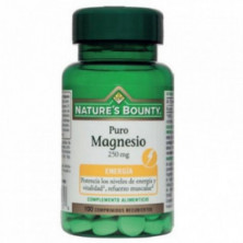 Magnesio 250 mg 100 Comprimidos Nature´s Bounty