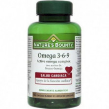 Omega 3-6-9 Active Omega Complex 60 Cápsulas Nature´s Bounty