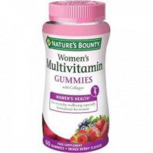 Gummies Multivitaminico Mujer Con Colageno 60 Gom Nature´s Bounty