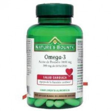 Omega 3 Aceite De Pescado 1000 mg 60 Cápsulas Nature´s Bounty