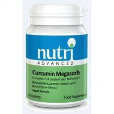 Curcumin Megasorb 60 Comprimidos Nutri-Advanced