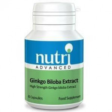 Ginkgo Biloba Extract 60 Comprimidos Nutri-Advanced