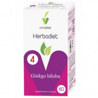 Herbodiet 4 Ginkgo Biloba 60 Comprimidos Novadiet