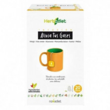 Herbodiet Alivia Tus Gases 20 filtros Novadiet