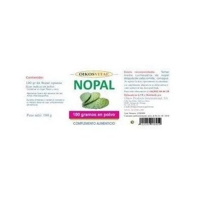 Nopal 100 gr Oikos