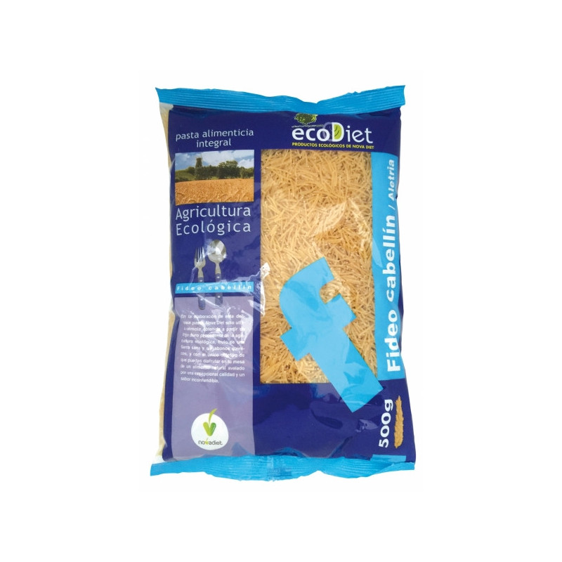 Fideo Cabellin Integral Ecodiet 500 gr Novadiet