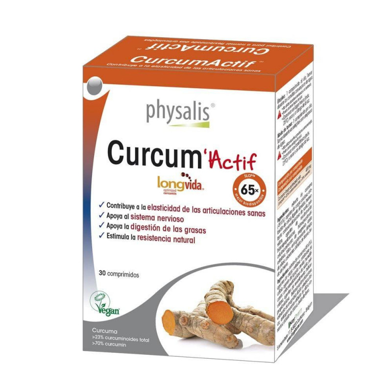 Curcum Actif 30 Comprimidos Physalis