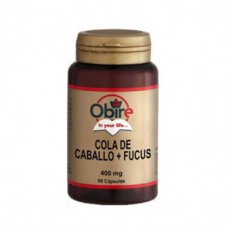 Cola De Caballo+fucus 400 mg 90 Cápsulas Obire