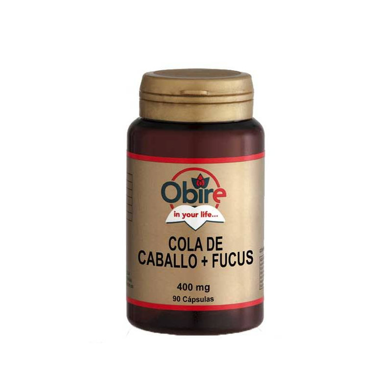 Cola De Caballo+fucus 400 mg 90 Cápsulas Obire