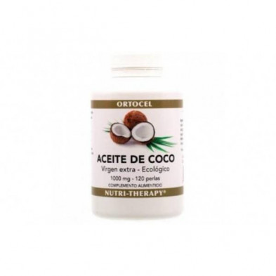 Aceite De Coco 1000 mg 120 Perlas Bio Ortocel Nutri-therapy