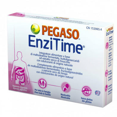 Enzitime 24 Comprimidos Masticables Pegaso