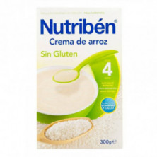 Nutribén Crema de Arroz Sin Gluten 300gr