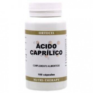 Acido Caprilico 600 mg 100 Cápsulas Ortocel Nutri-therapy