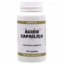 Acido Caprilico 600 mg 100 Cápsulas Ortocel Nutri-therapy