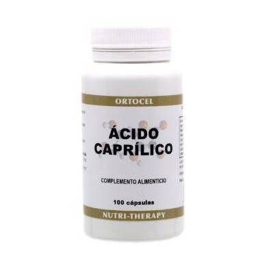 Acido Caprilico 600 mg 100 Cápsulas Ortocel Nutri-therapy