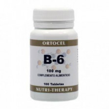 Vitamina B-6 100 Comprimidos Ortocel Nutri-therapy