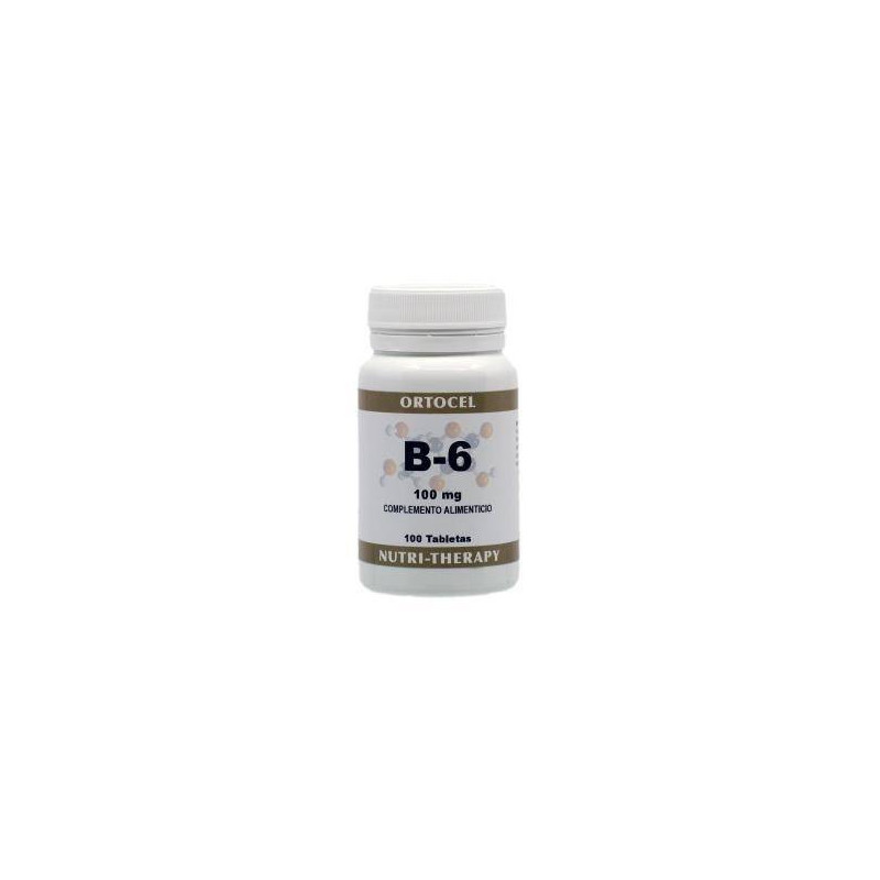 Vitamina B-6 100 Comprimidos Ortocel Nutri-therapy