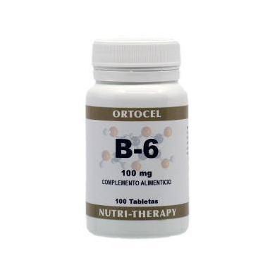 Vitamina B-6 100 Comprimidos Ortocel Nutri-therapy