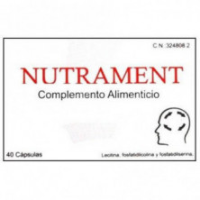 Nutrament 40 Cápsulas Pharma Otc