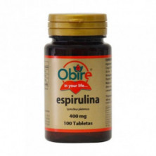 Espirulina 400 mg 100 Comprimidos Obire