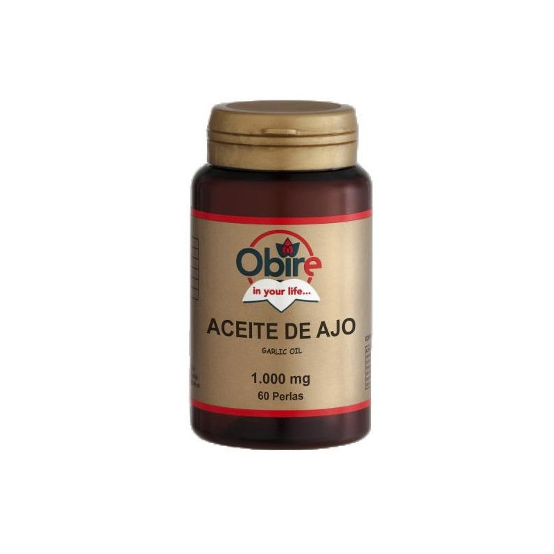 Ajo 1000 mg 60 Perlas Obire