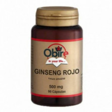 Ginseng Rojo 500 mg 90 Cápsulas Obire