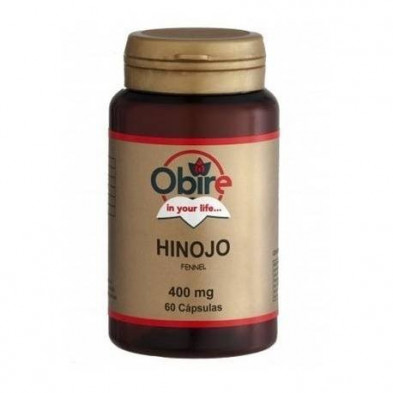 Hinojo 400 mg 60 Cápsulas Obire