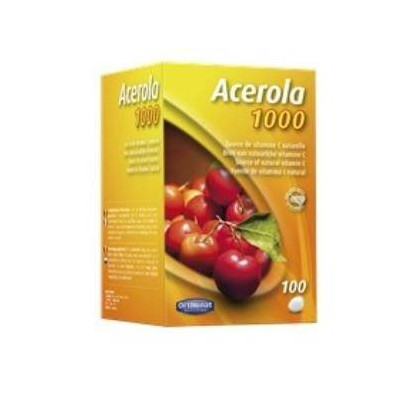 Acerola 1000 mg 100 Comprimidos Ortho Nat