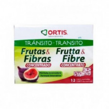 Fruta Y Fibra Concentrado 12 Cubos Ortis