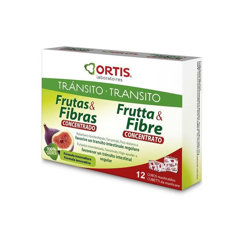 Frutas Y Fibras Forte 12 Cubos Ortis