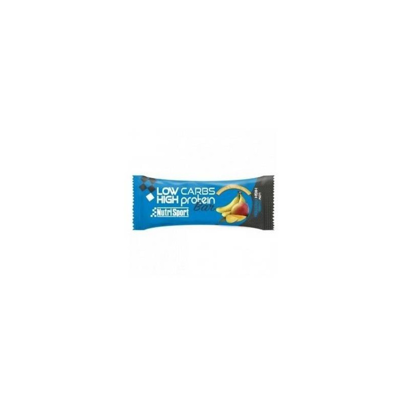 Caja Barritas Baja en Carbohidratos Banana Mango 16 Barritas Nutrisport